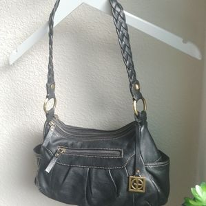 Black shoulder bag